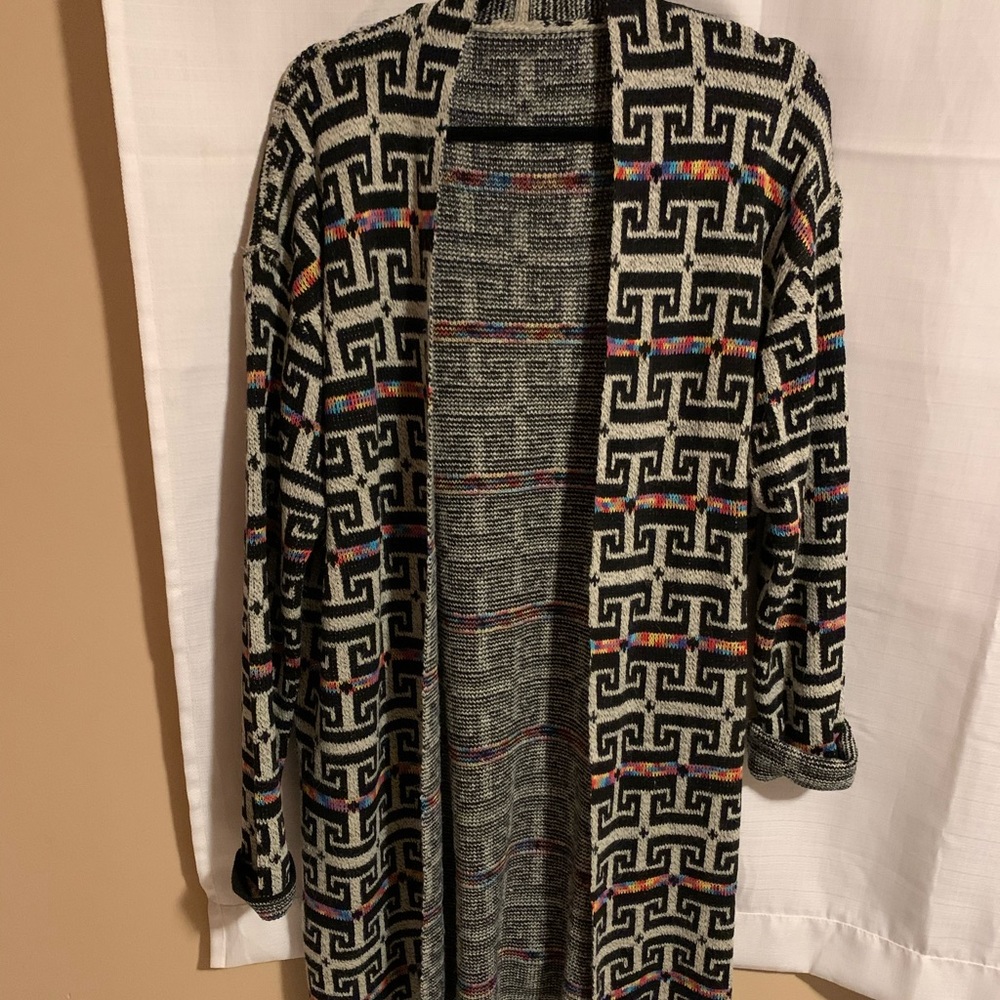 Wool blend cardi